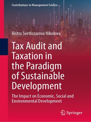 cover image of Tax Audit and Taxation in the Paradigm of Sustainable Development